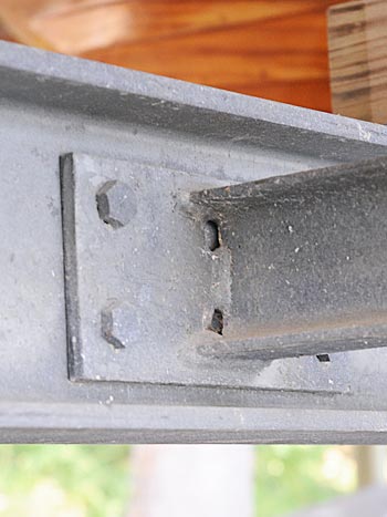 welded and bolted