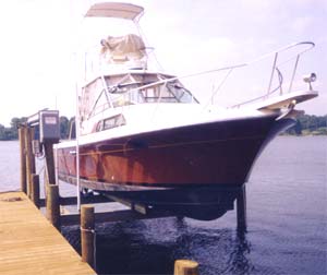 Overhead Beam Boat Lifts